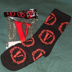 VLONE  Fighting Demons Crew Socks